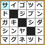 ゲットマネー(GetMoney!)クロスワードゲーム答え2014/07/19